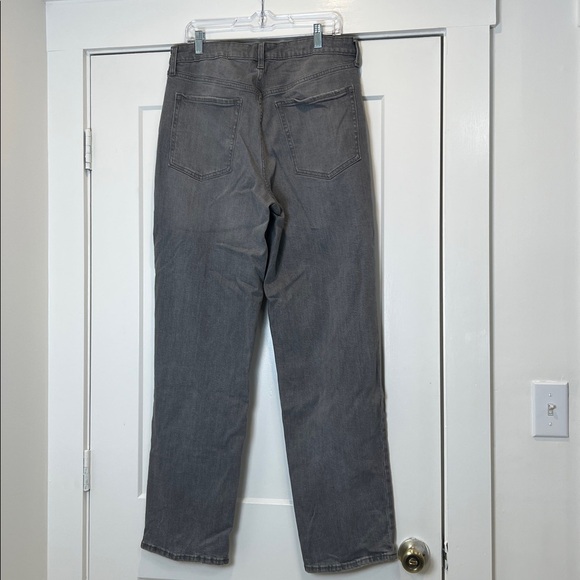 Old Navy Women's Gray Hi rise O.G. Loose jeans size 14 Tall. - Picture 7 of 10